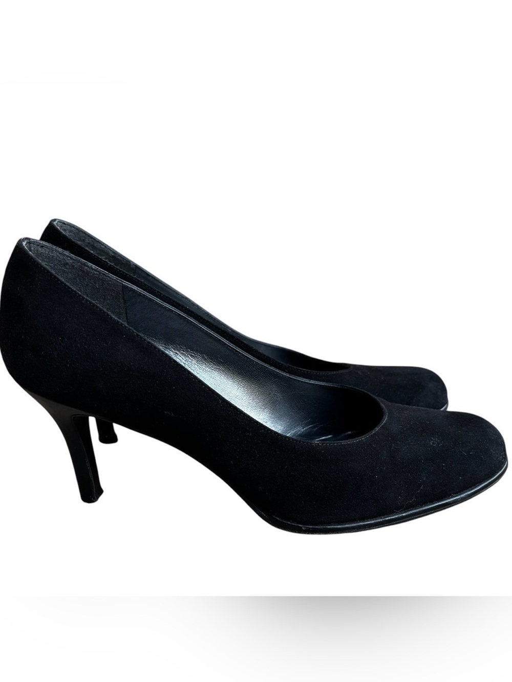 STUART WEITZMAN Classic Black Suede Women's Pumps Size 8 M